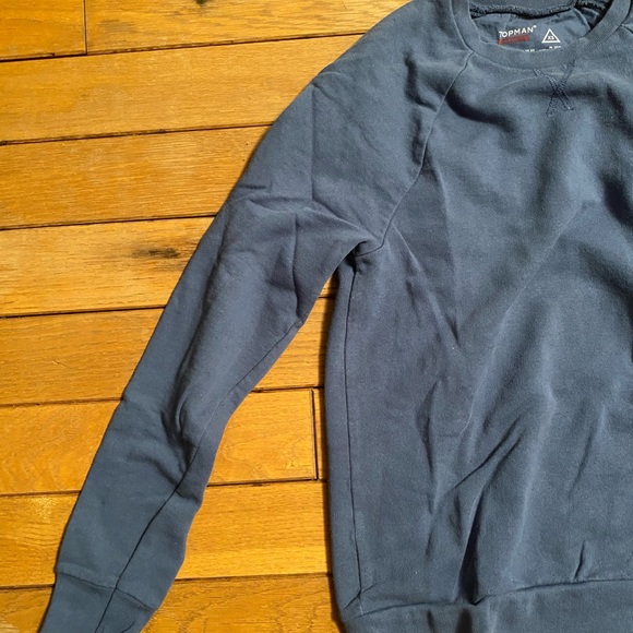 Topman blue crewneck sweatshirt - Picture 3 of 4